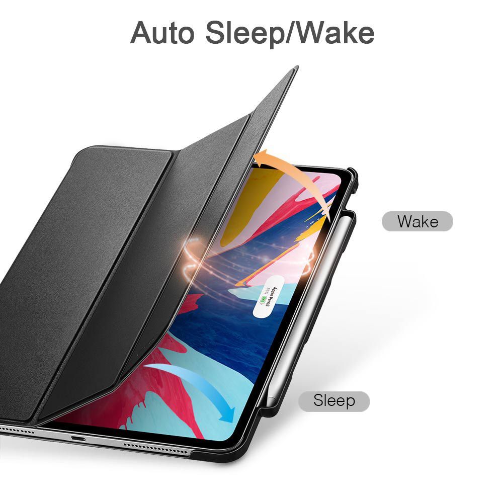 ESR Yippee Pencil Series Black iPad Pro 12,9 2018 (Apple Pencil Charging Compatible) ΘΗΚΕΣ ESR ESR Yippee Pencil Series Black iPad Pro 12,9 2018 (Apple Pencil Charging Compatible) - Image 3