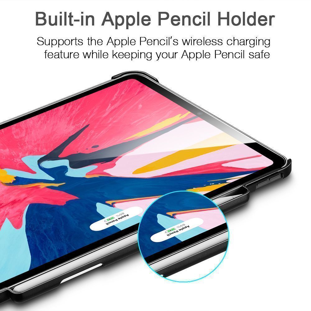 ESR Yippee Pencil Series Black iPad Pro 12,9 2018 (Apple Pencil Charging Compatible) ΘΗΚΕΣ ESR ESR Yippee Pencil Series Black iPad Pro 12,9 2018 (Apple Pencil Charging Compatible) - Image 5