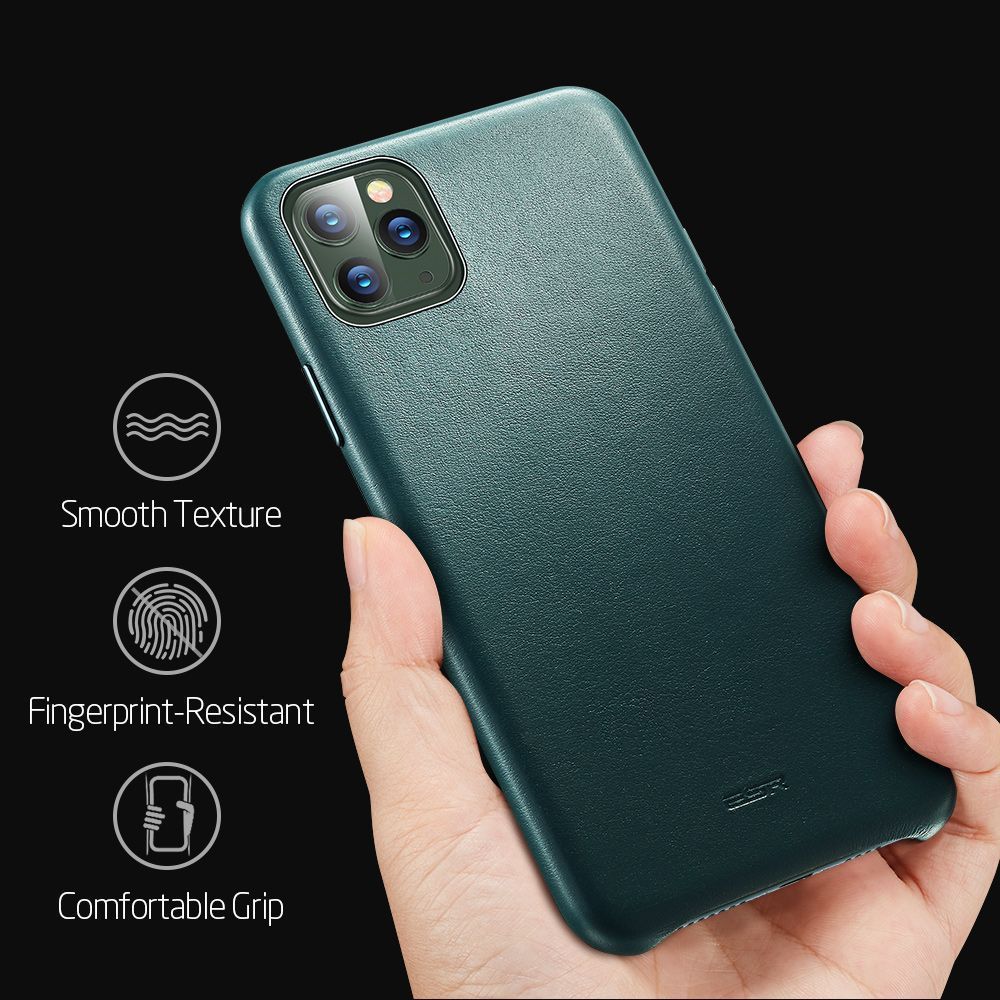 ESR iPhone 11 Pro Oxford Leather Pine Green (4894240091661) ΘΗΚΕΣ ESR ESR iPhone 11 Pro Oxford Leather Pine Green (4894240091661) - Image 9