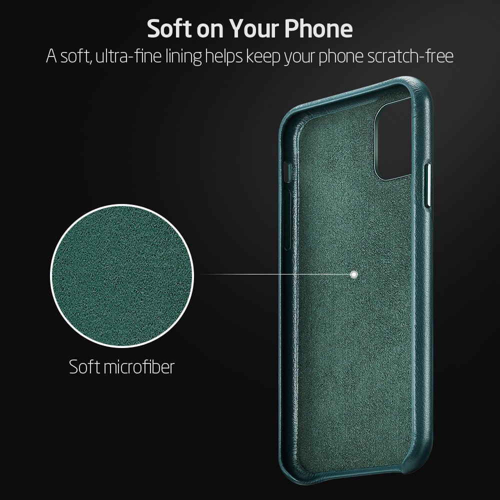 ESR iPhone 11 Pro Oxford Leather Pine Green (4894240091661) ΘΗΚΕΣ ESR ESR iPhone 11 Pro Oxford Leather Pine Green (4894240091661) - Image 7