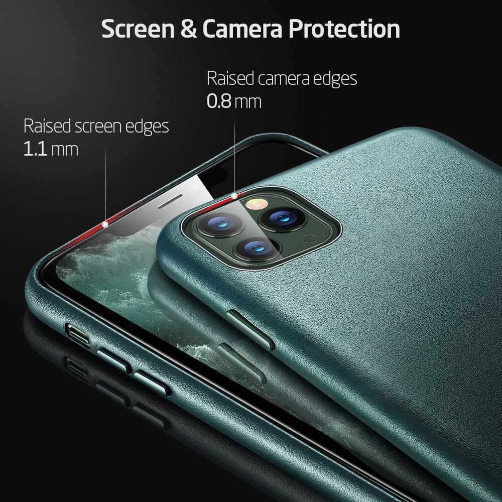 ESR iPhone 11 Pro Oxford Leather Pine Green (4894240091661) ΘΗΚΕΣ ESR ESR iPhone 11 Pro Oxford Leather Pine Green (4894240091661) - Image 6