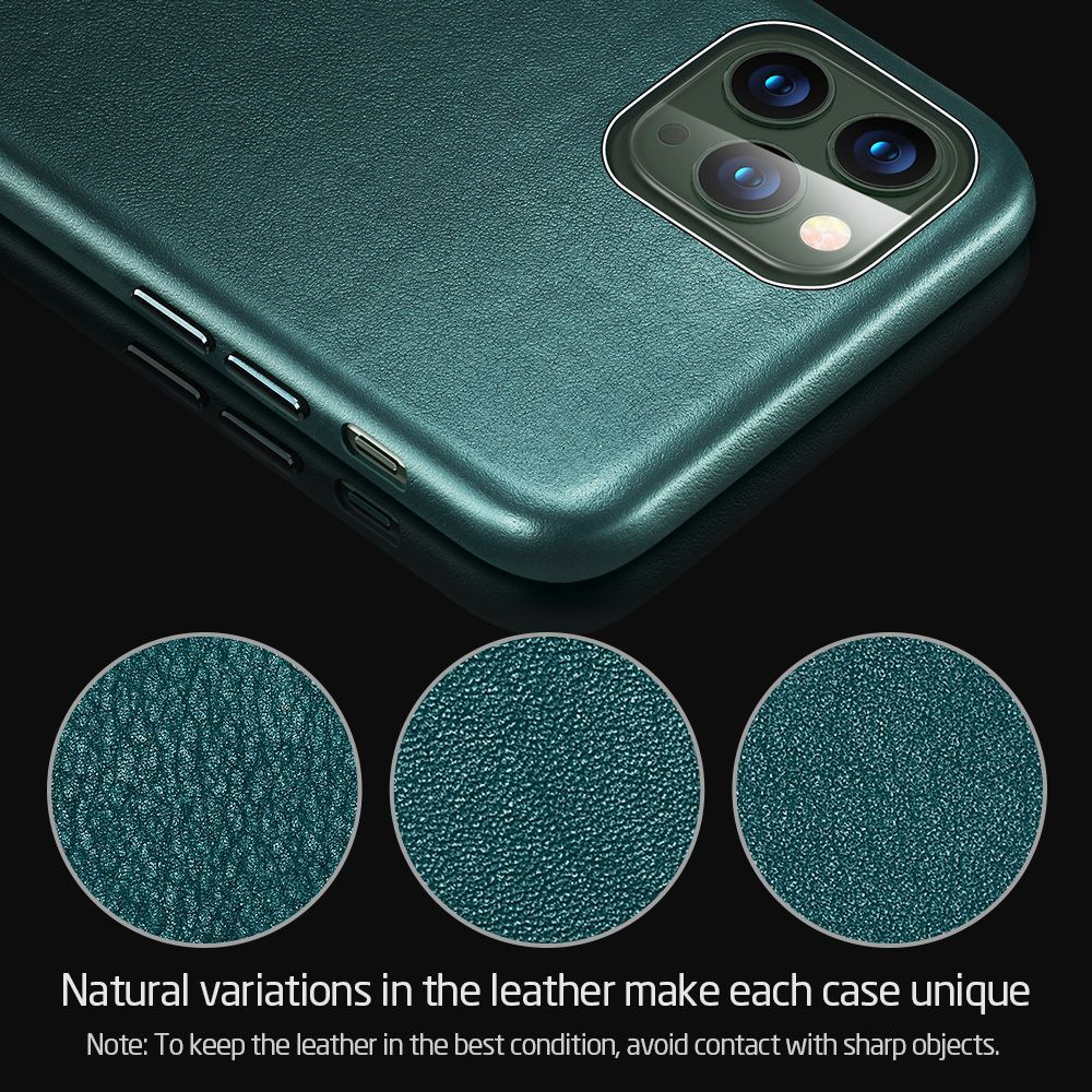 ESR iPhone 11 Pro Oxford Leather Pine Green (4894240091661) ΘΗΚΕΣ ESR ESR iPhone 11 Pro Oxford Leather Pine Green (4894240091661) - Image 4