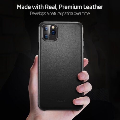 Alternative view of ESR iPhone 11 Pro Oxford Leather Black (4894240091654)