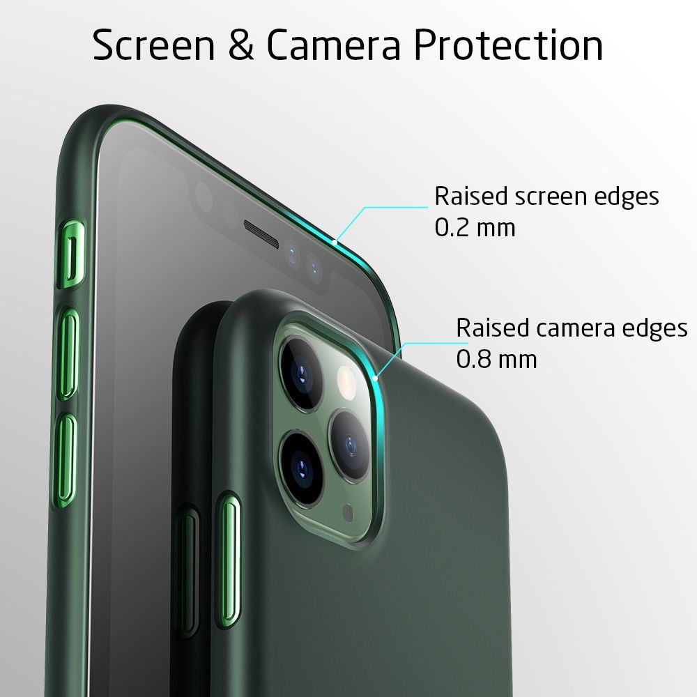 ESR iPhone 11 Pro Max Liquid Shield Hard Case Pine Green ΘΗΚΕΣ ESR ESR iPhone 11 Pro Max Liquid Shield Hard Case Pine Green - Image 2