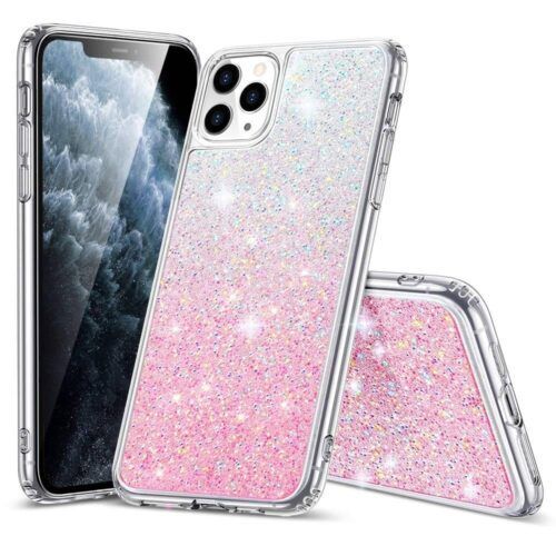 ESR Glamour Crystal Glitter Case Ombra Pink iPhone 11 Pro Max ΘΗΚΕΣ ESR ESR Glamour Crystal Glitter Case Ombra Pink iPhone 11 Pro Max