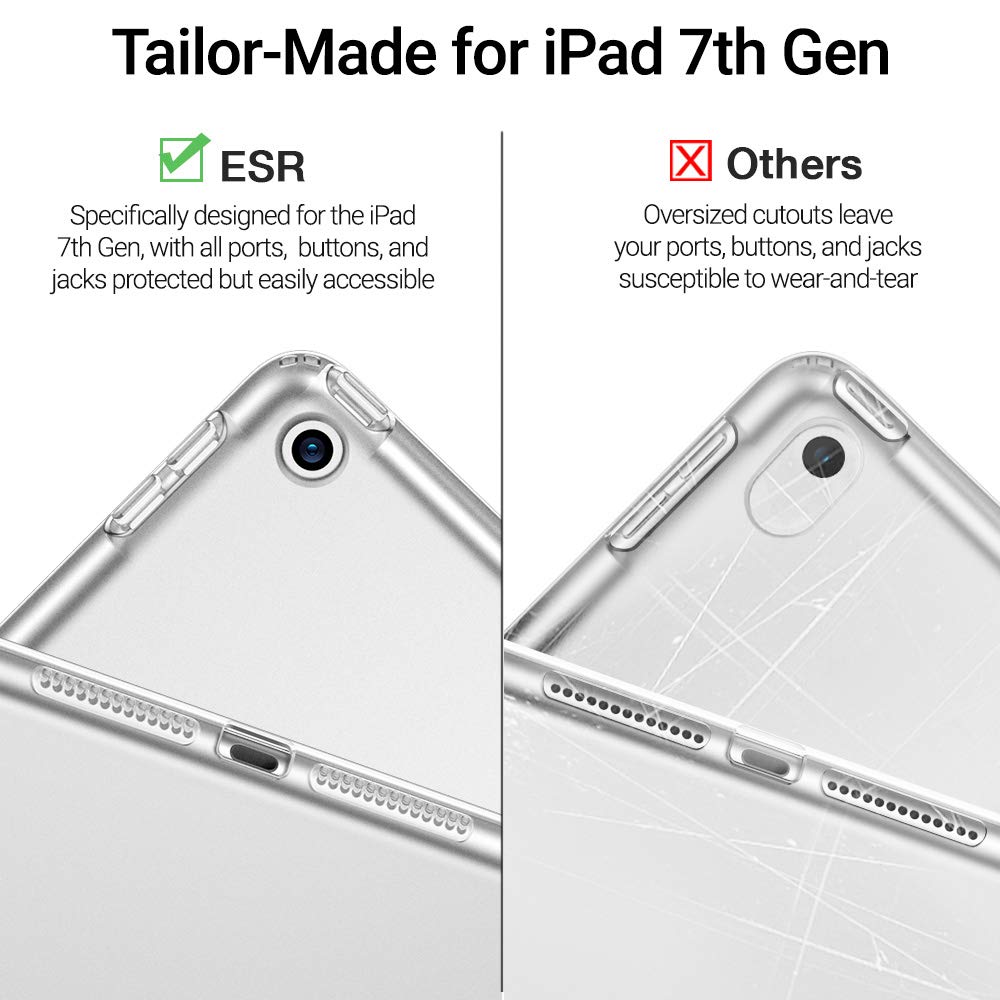 ESR Yippee Shell Back Case Clear iPad 10.2 2019/2020 ΘΗΚΕΣ ESR ESR Yippee Shell Back Case Clear iPad 10.2 2019/2020 - Image 2