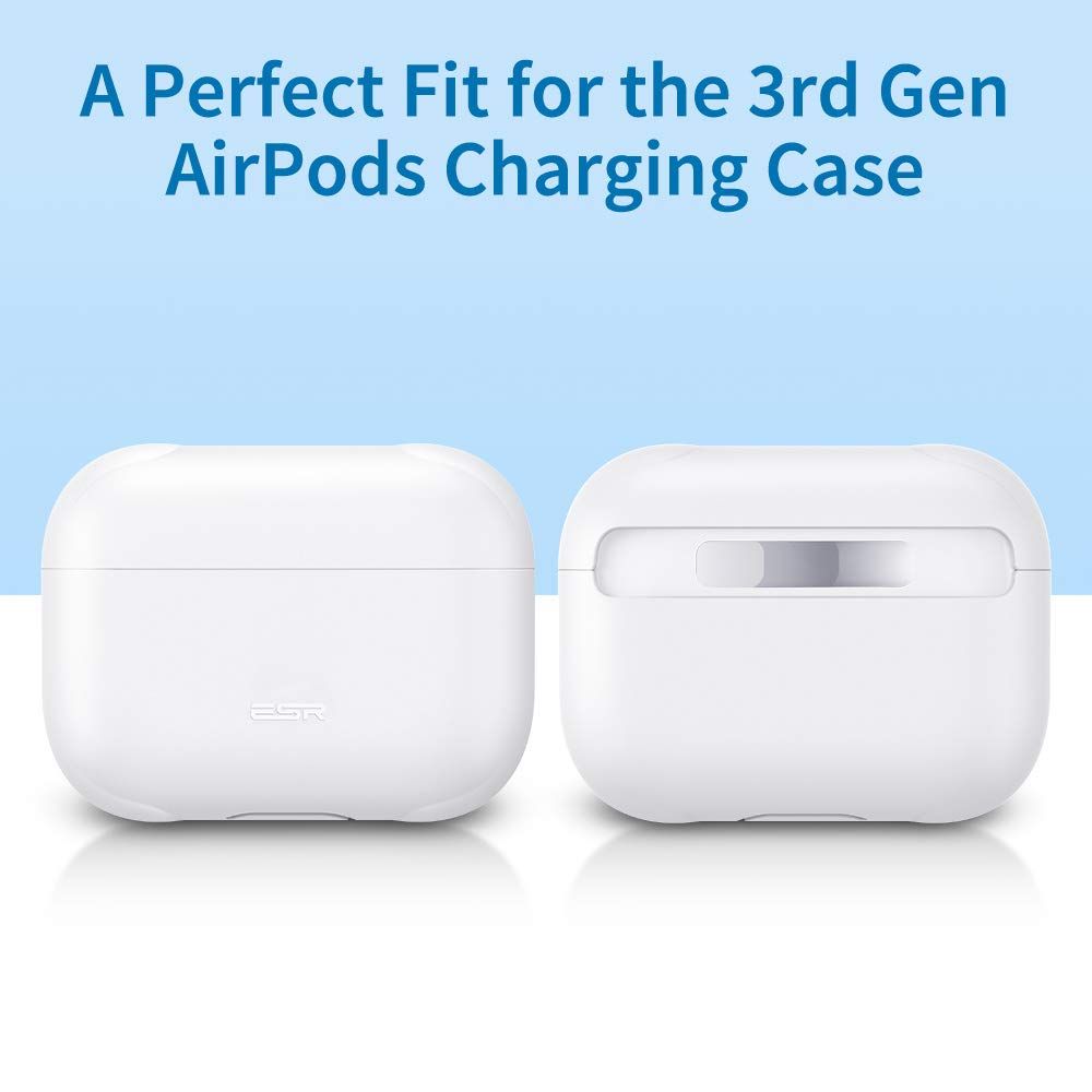 ESR AirPods Pro Silicone Breeze Plus Case White (4894240098127) APPLE AIRPODS ESR ESR AirPods Pro Silicone Breeze Plus Case White (4894240098127) - Image 6