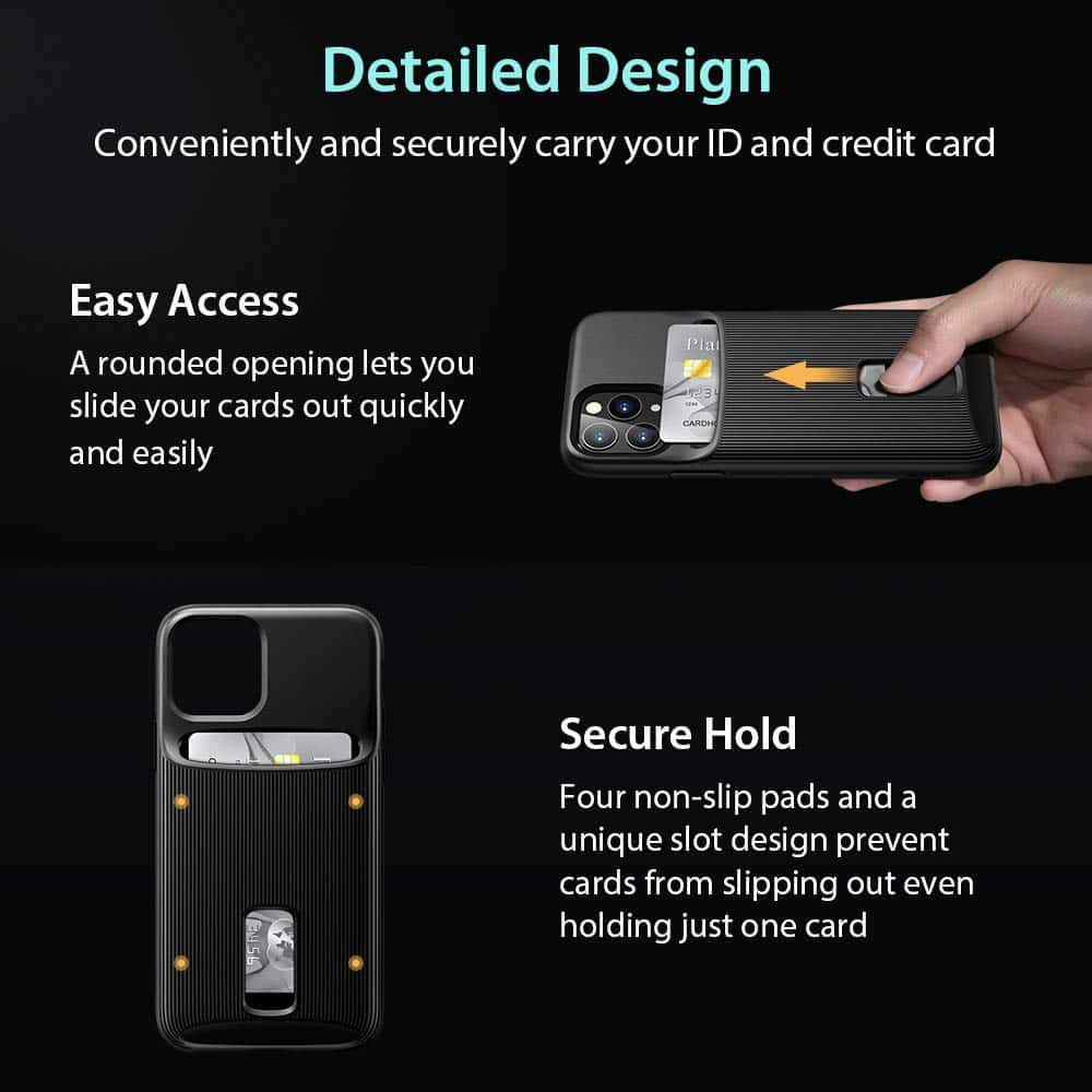 ESR iPhone 11 Pro Wallet Armor Black (4894240098165) ΘΗΚΕΣ ESR ESR iPhone 11 Pro Wallet Armor Black (4894240098165) - Image 6