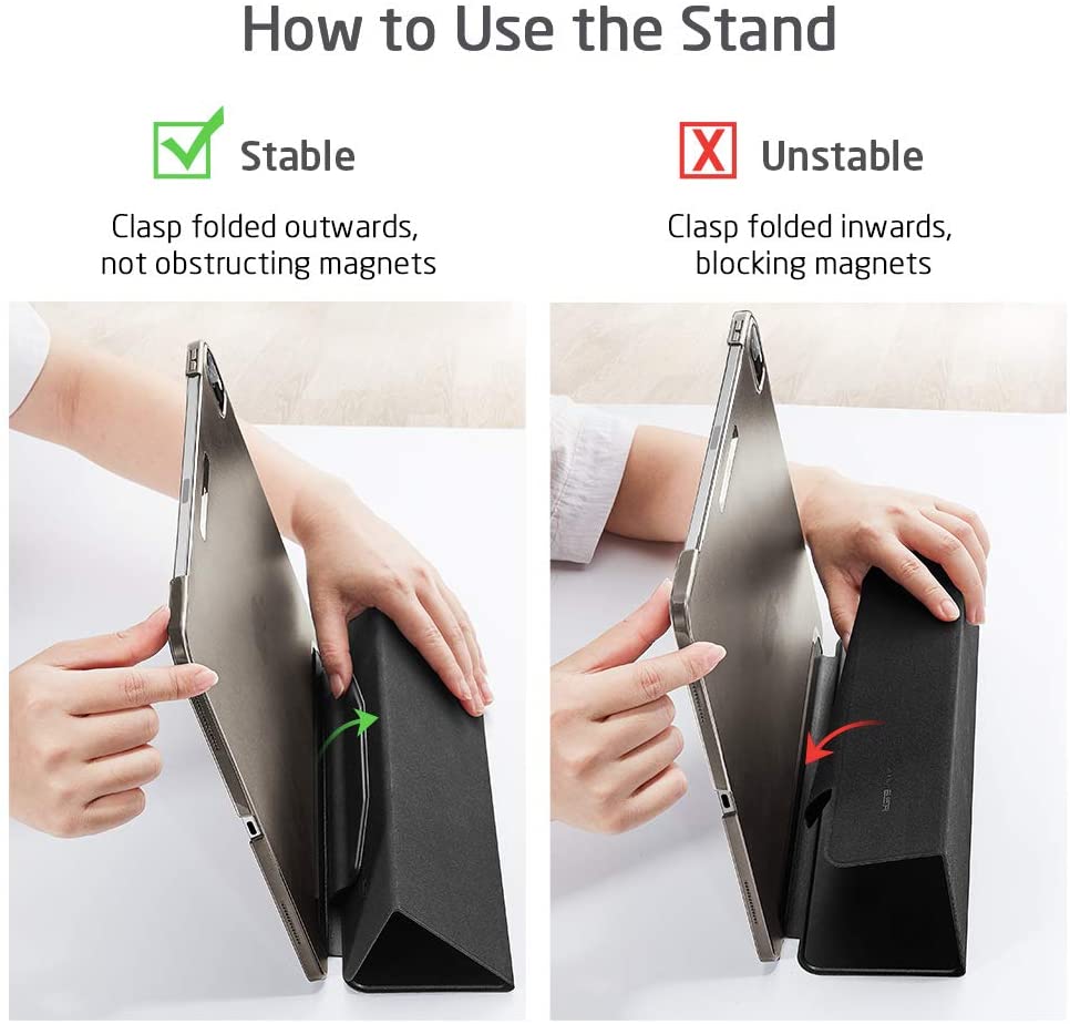 ESR Yippee Trifold with Clasp Cactus Green iPad Pro 11 2018/2020 ΘΗΚΕΣ ESR ESR Yippee Trifold with Clasp Cactus Green iPad Pro 11 2018/2020 - Image 9