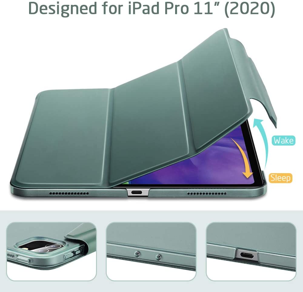 ESR Yippee Trifold with Clasp Cactus Green iPad Pro 11 2018/2020 ΘΗΚΕΣ ESR ESR Yippee Trifold with Clasp Cactus Green iPad Pro 11 2018/2020 - Image 3
