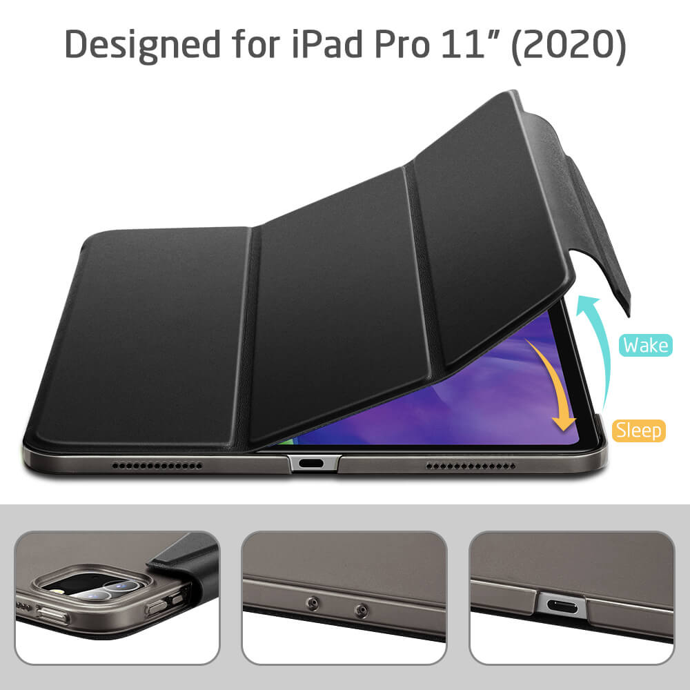 ESR Yippee Trifold with Clasp Jelly Black iPad Pro 11 2018/2020 ΘΗΚΕΣ ESR ESR Yippee Trifold with Clasp Jelly Black iPad Pro 11 2018/2020 - Image 9