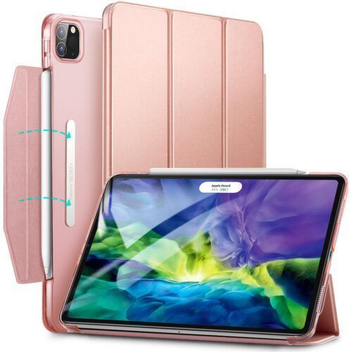 ESR Yippee Trifold with Clasp Rose Gold iPad Pro 11 2018/2020 ΘΗΚΕΣ ESR ESR Yippee Trifold with Clasp Rose Gold iPad Pro 11 2018/2020