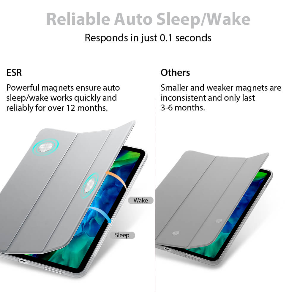 ESR Rebound Slim Series Silver Grey iPad Pro 11 2018/2020 ΘΗΚΕΣ ESR ESR Rebound Slim Series Silver Grey iPad Pro 11 2018/2020 - Image 4