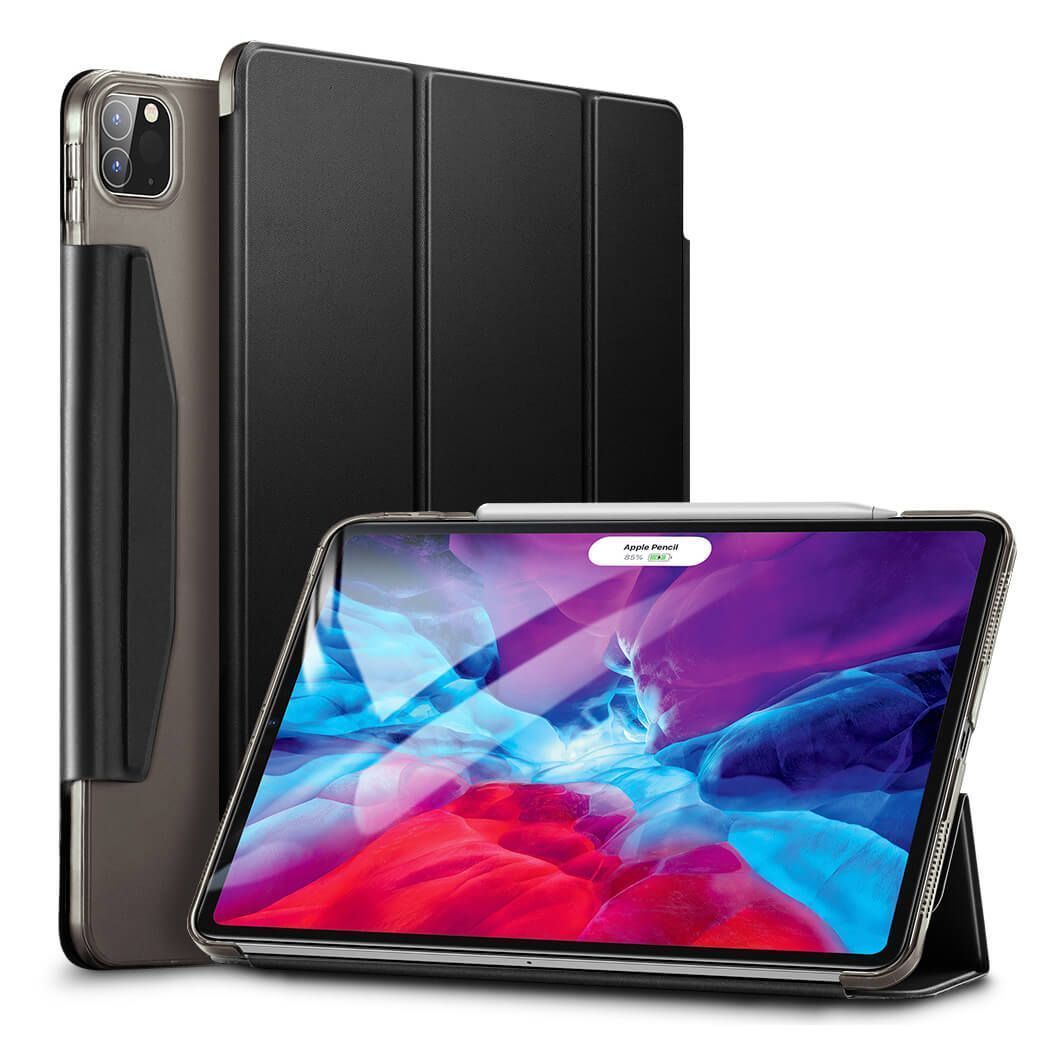 ESR Yippee Trifold with Clasp Jelly Black iPad Pro 12,9 2018/2020 STOCK OFFERS ESR ESR Yippee Trifold with Clasp Jelly Black iPad Pro 12,9 2018/2020