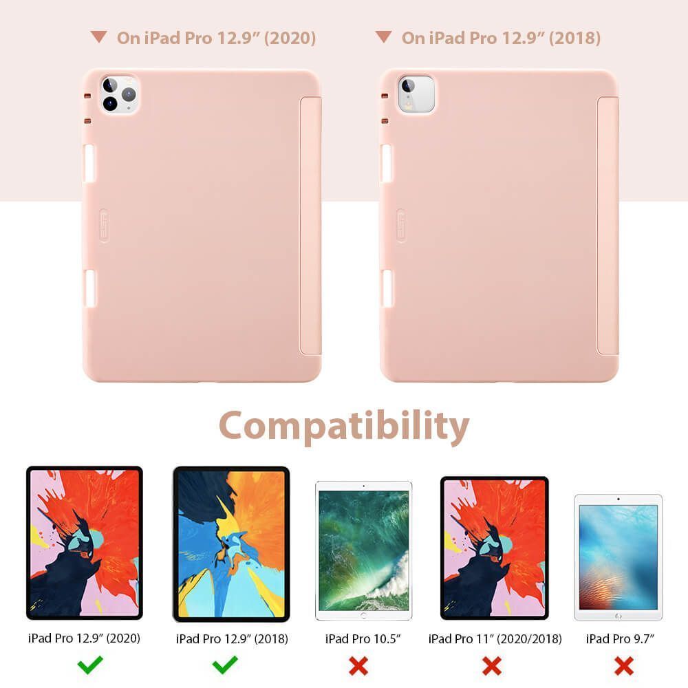 ESR Rebound Pencil Series Rose Gold iPad Pro 12,9 2018/2020 STOCK OFFERS ESR ESR Rebound Pencil Series Rose Gold iPad Pro 12,9 2018/2020 - Image 9