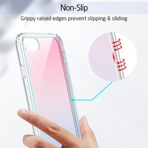 Alternative view of ESR iPhone 7/8/SE Ice Shield Red Blue (4894240109144)