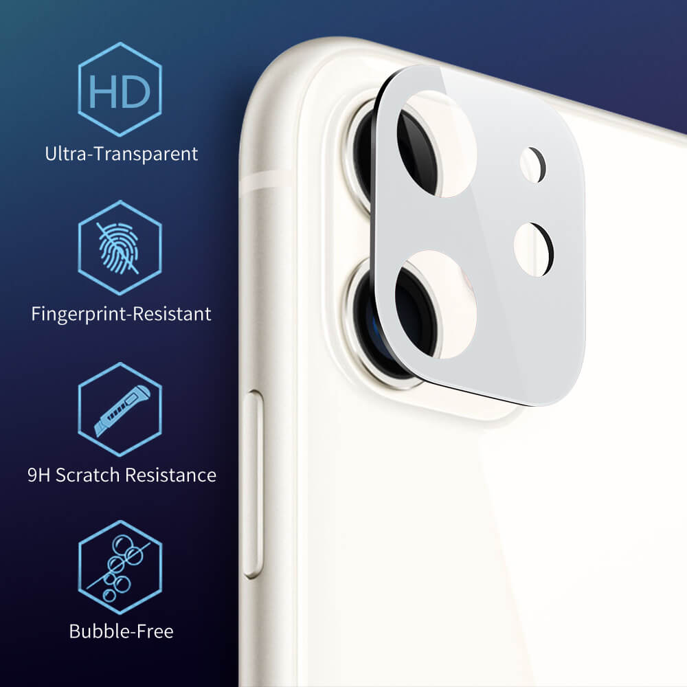 ESR Full Cover 9H Camera Glass iPhone 11 White ΠΡΟΣΤΑΣΙΑ ΟΘΟΝΗΣ ESR ESR Full Cover 9H Camera Glass iPhone 11 White - Image 6