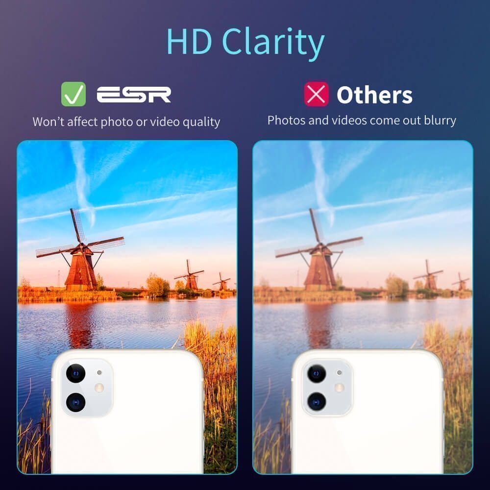 ESR Full Cover 9H Camera Glass iPhone 11 White ΠΡΟΣΤΑΣΙΑ ΟΘΟΝΗΣ ESR ESR Full Cover 9H Camera Glass iPhone 11 White - Image 8