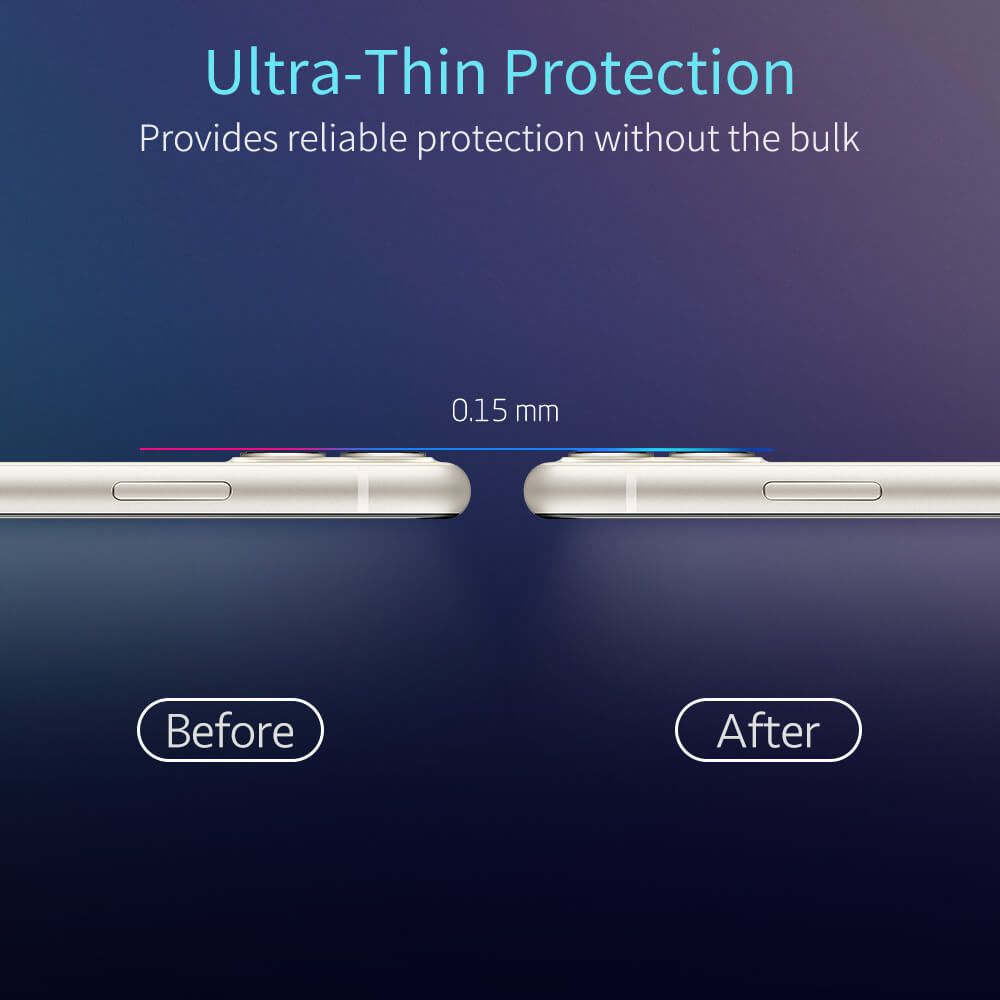 ESR Full Cover 9H Camera Glass iPhone 11 White ΠΡΟΣΤΑΣΙΑ ΟΘΟΝΗΣ ESR ESR Full Cover 9H Camera Glass iPhone 11 White - Image 2