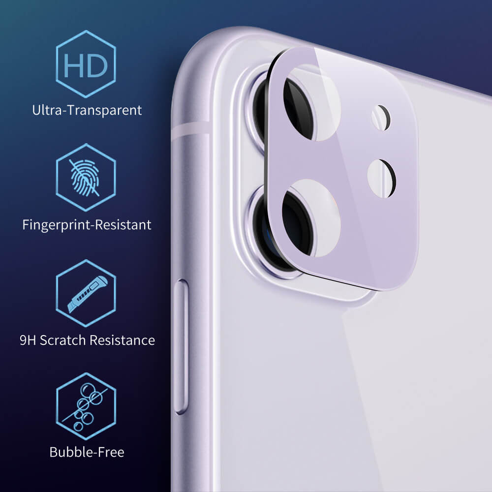 ESR Full Cover 9H Camera Glass iPhone 11 Lavender ΠΡΟΣΤΑΣΙΑ ΟΘΟΝΗΣ ESR ESR Full Cover 9H Camera Glass iPhone 11 Lavender - Image 5