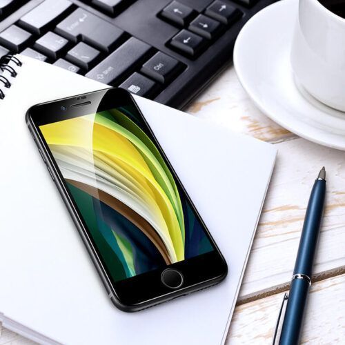Alternative view of ESR Premium Quality Full Cover Tempered Glass iPhone 7/8 Black