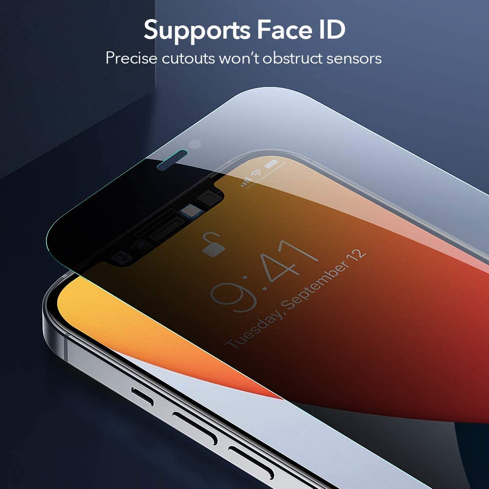 (2-Pack) ESR Privacy Tempered Glass iPhone 14/13/13 Pro/16e/17e (With Easy Installation Kit) ΠΡΟΣΤΑΣΙΑ ΟΘΟΝΗΣ ESR (2-Pack) ESR Privacy Tempered Glass iPhone 14/13/13 Pro/16e/17e (With Easy Installation Kit) - Image 6