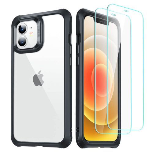 ESR iPhone 12 mini Alliance 360 Case with 2 Tempered Glasses Black (4894240121658) STOCK OFFERS ESR ESR iPhone 12 mini Alliance 360 Case with 2 Tempered Glasses Black (4894240121658)