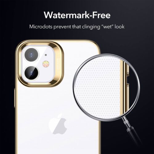 Alternative view of ESR iPhone 12 mini Halo Case Gold