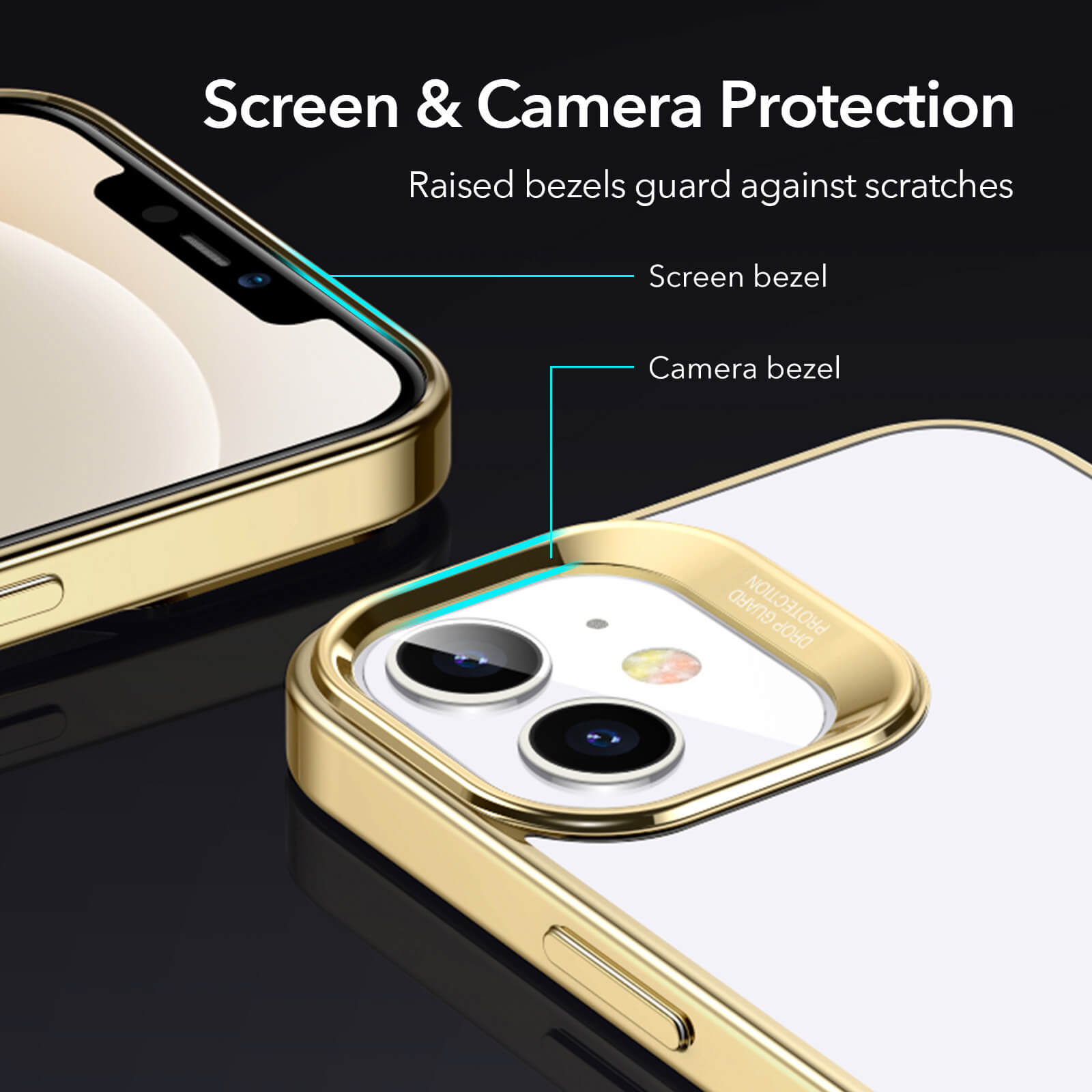 ESR iPhone 12 mini Halo Case Gold STOCK OFFERS ESR ESR iPhone 12 mini Halo Case Gold - Image 3