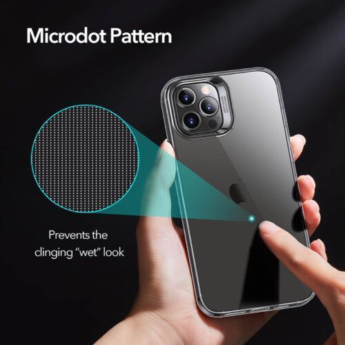 Alternative view of ESR iPhone 12/12 Pro Clear Case Bad Robot