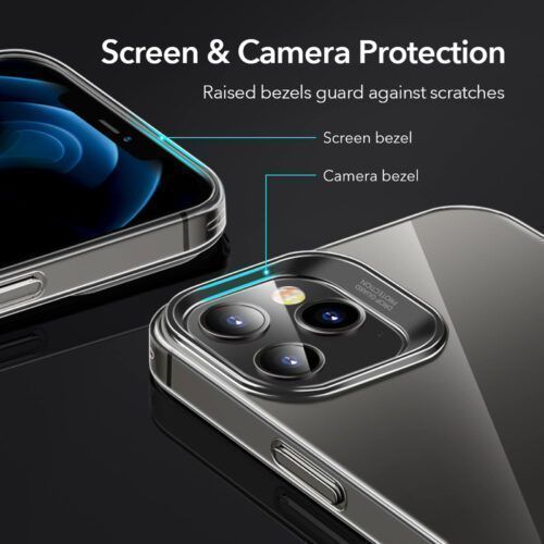 Alternative view of ESR iPhone 12 Pro Max Project Zero Clear Case (4894240122198)