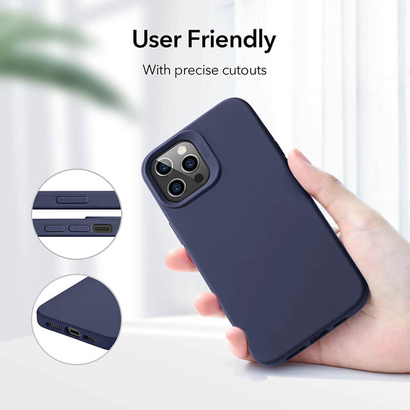 ESR iPhone 12/12 Pro Cloud HaloLock MagSafe Case Midnight Blue ΘΗΚΕΣ ESR ESR iPhone 12/12 Pro Cloud HaloLock MagSafe Case Midnight Blue - Image 5