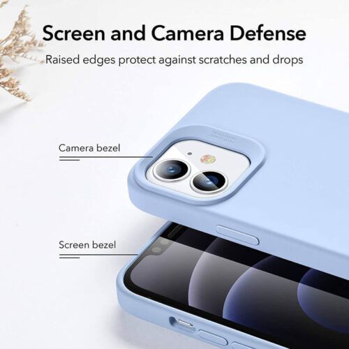 Alternative view of ESR iPhone 12/12 Pro Cloud Case Purple