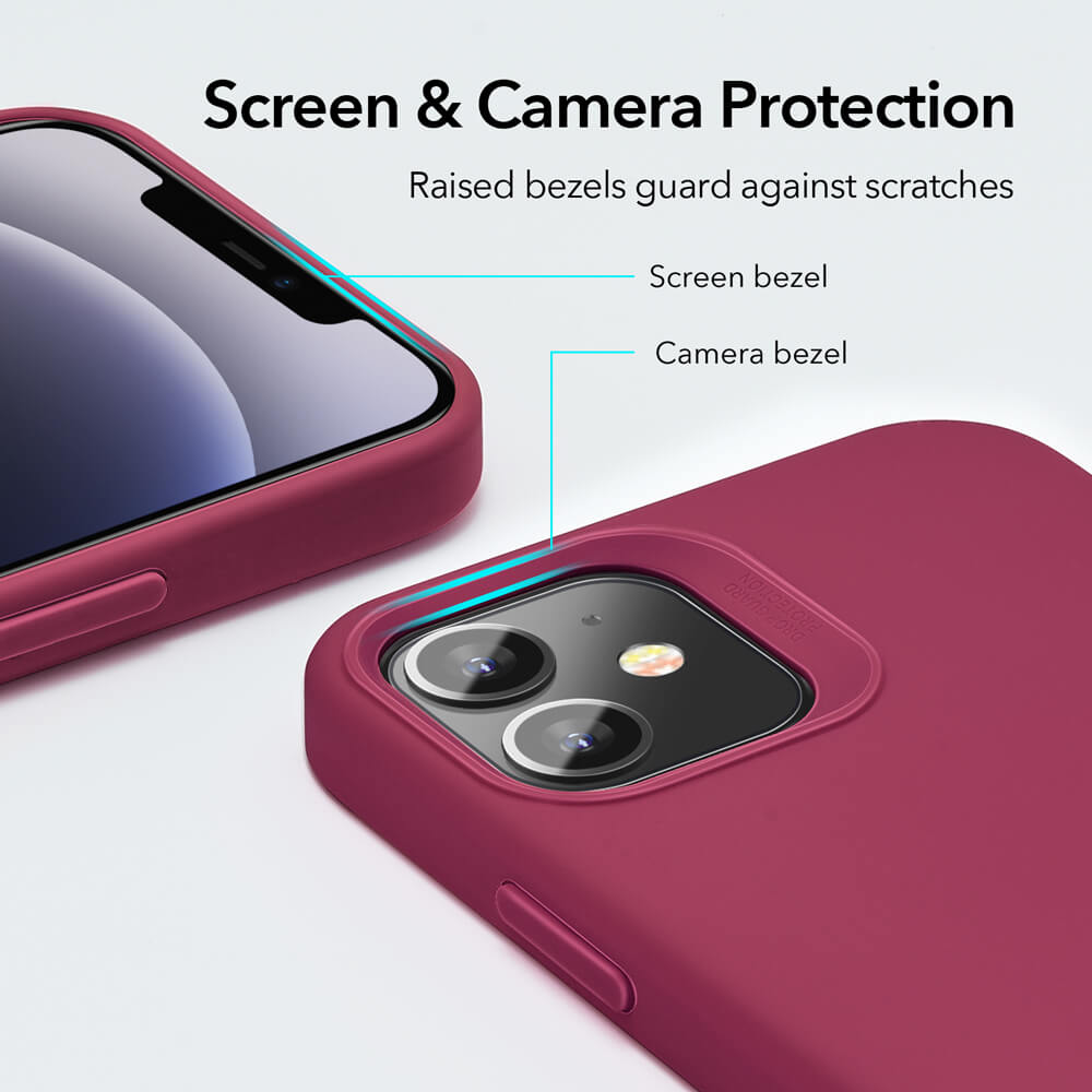 ESR iPhone 12 Pro Max Cloud Case Wine Red STOCK OFFERS ESR ESR iPhone 12 Pro Max Cloud Case Wine Red - Image 2
