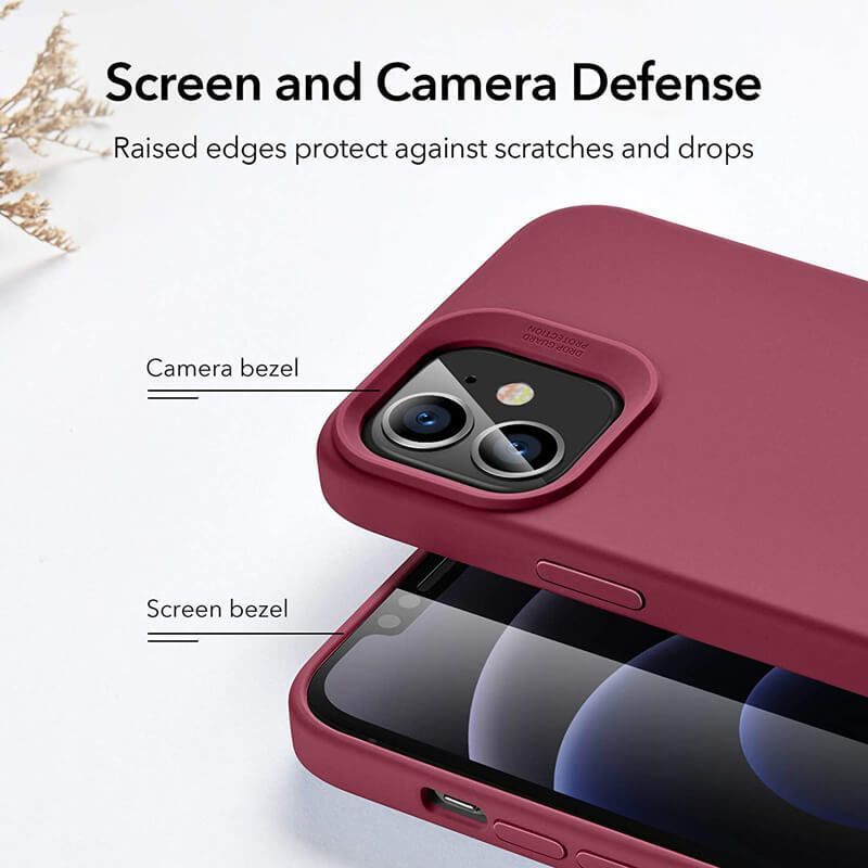 ESR iPhone 12 Pro Max Cloud Case Wine Red STOCK OFFERS ESR ESR iPhone 12 Pro Max Cloud Case Wine Red - Image 5
