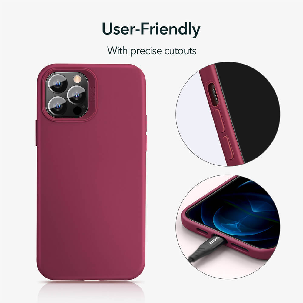ESR iPhone 12 Pro Max Cloud Case Wine Red STOCK OFFERS ESR ESR iPhone 12 Pro Max Cloud Case Wine Red - Image 8