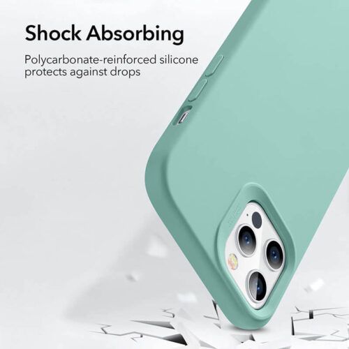 Alternative view of ESR iPhone 12/12 Pro Cloud Case Mint