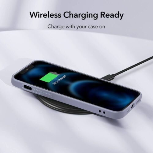 Alternative view of ESR iPhone 12/12 Pro Cloud Case Grey
