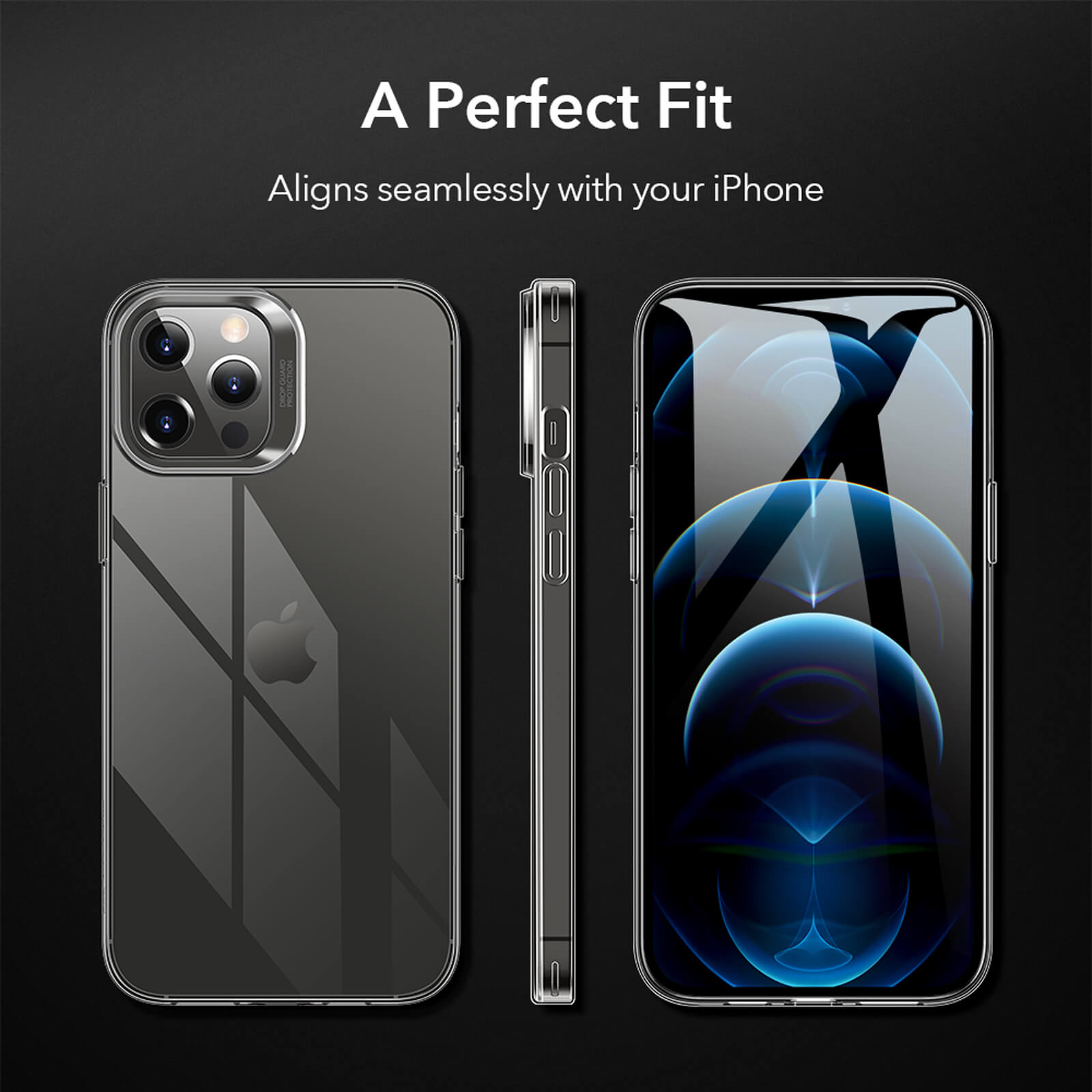 ESR iPhone 12 Pro Max Project Zero Clear Case (4894240122198) STOCK OFFERS ESR ESR iPhone 12 Pro Max Project Zero Clear Case (4894240122198) - Image 5