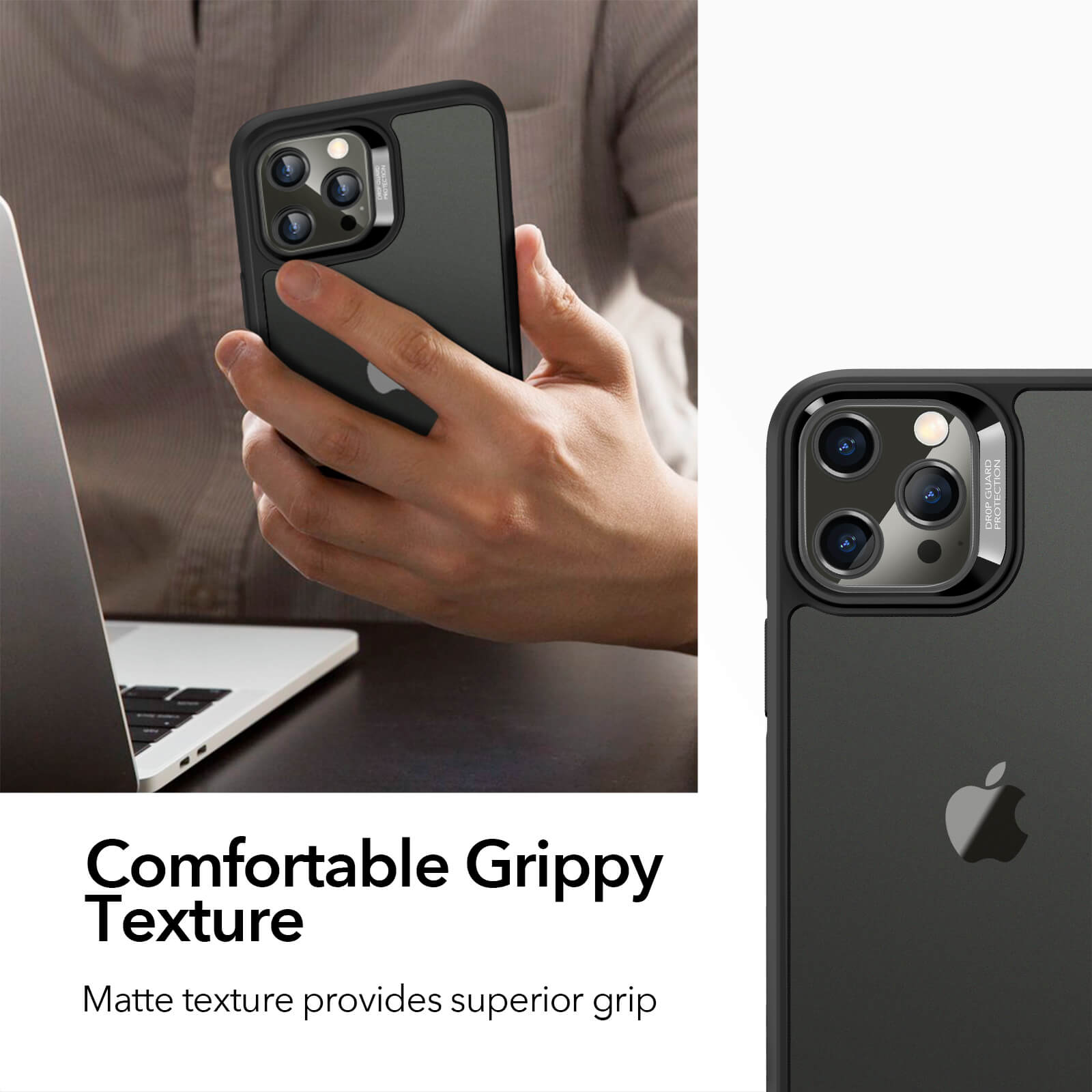 ESR iPhone 12 Pro Max Ice Shield Clear Black (4894240122204) STOCK OFFERS ESR ESR iPhone 12 Pro Max Ice Shield Clear Black (4894240122204) - Image 7