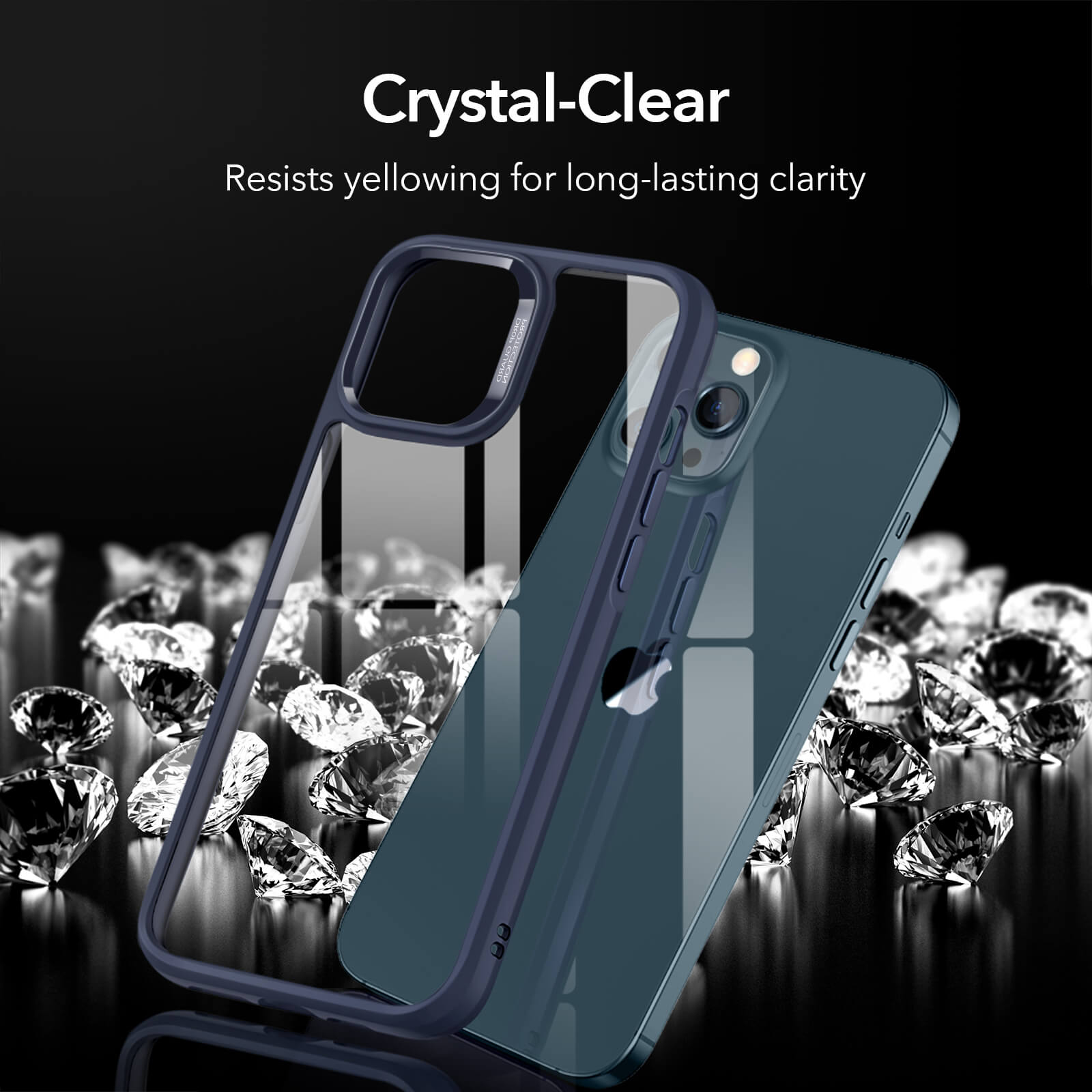 ESR iPhone 12 Pro Max Ice Shield Clear Blue (4894240122211) STOCK OFFERS ESR ESR iPhone 12 Pro Max Ice Shield Clear Blue (4894240122211) - Image 4