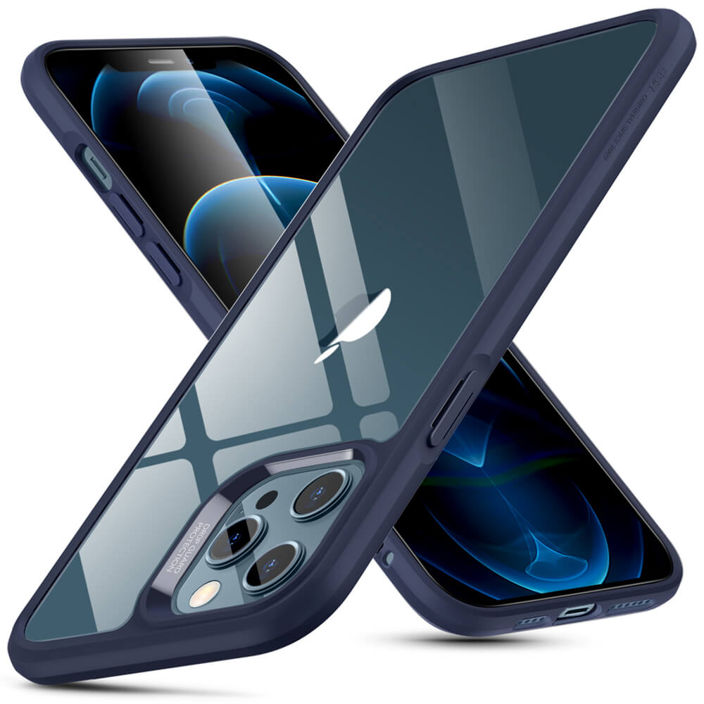 ESR iPhone 12 Pro Max Ice Shield Clear Blue (4894240122211) STOCK OFFERS ESR ESR iPhone 12 Pro Max Ice Shield Clear Blue (4894240122211)