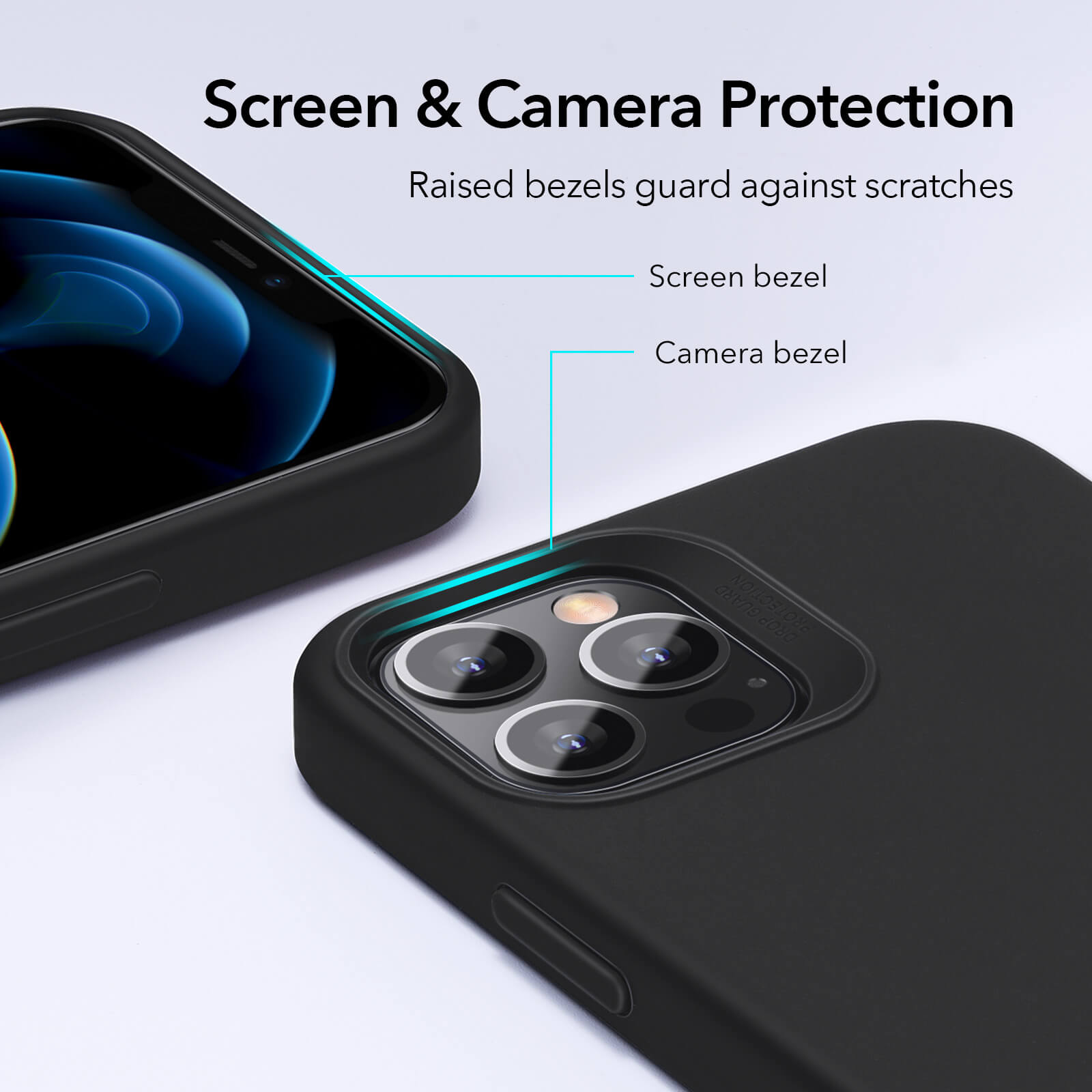 ESR iPhone 12 Pro Max Cloud Case Black STOCK OFFERS ESR ESR iPhone 12 Pro Max Cloud Case Black - Image 3