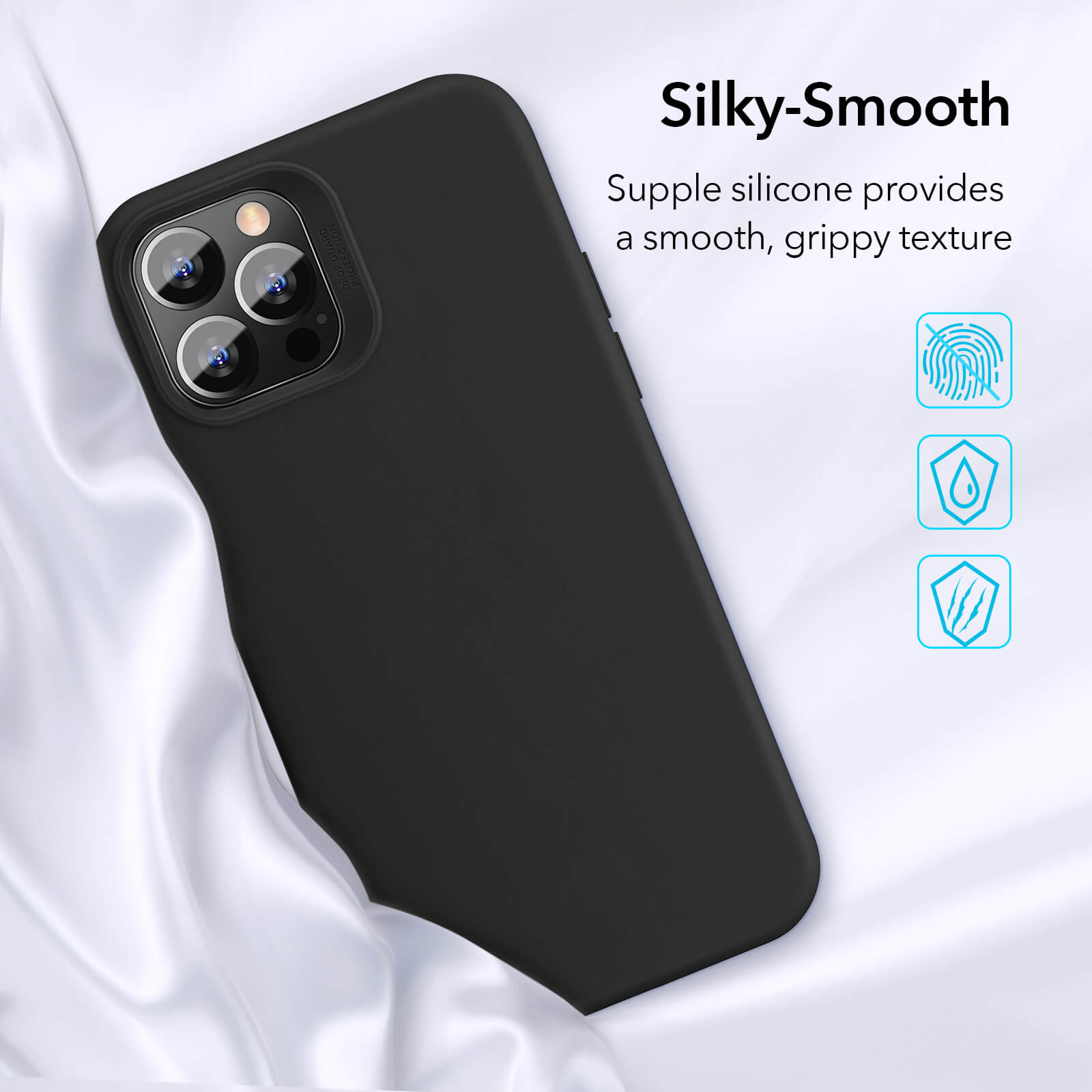 ESR iPhone 12 Pro Max Cloud Case Black STOCK OFFERS ESR ESR iPhone 12 Pro Max Cloud Case Black - Image 5