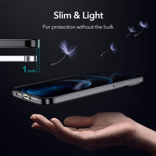 Alternative view of ESR iPhone 12/12 Pro Halo Case Black