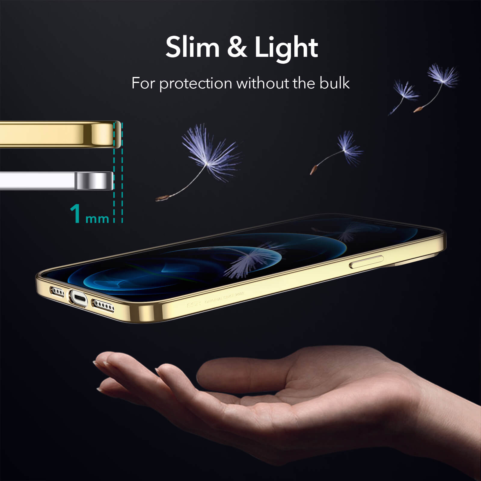 ESR iPhone 12/12 Pro Halo Case Gold ΘΗΚΕΣ ESR ESR iPhone 12/12 Pro Halo Case Gold - Image 5