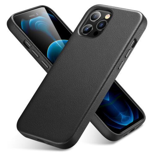 ESR iPhone 12 Pro Max Metro Premium Leather Black STOCK OFFERS ESR ESR iPhone 12 Pro Max Metro Premium Leather Black