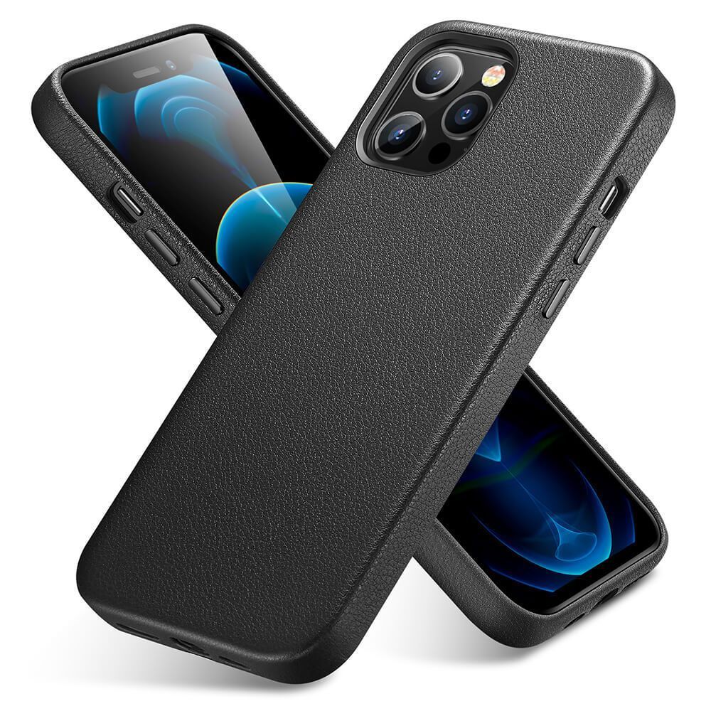 ESR iPhone 12 Pro Max Metro Premium Leather Black STOCK OFFERS ESR ESR iPhone 12 Pro Max Metro Premium Leather Black