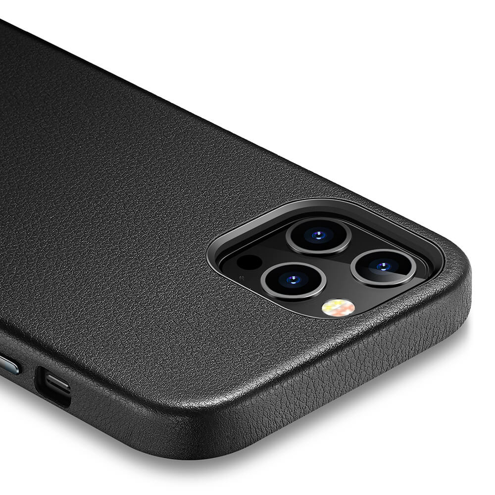 ESR iPhone 12 Pro Max Metro Premium Leather Black STOCK OFFERS ESR ESR iPhone 12 Pro Max Metro Premium Leather Black - Image 2