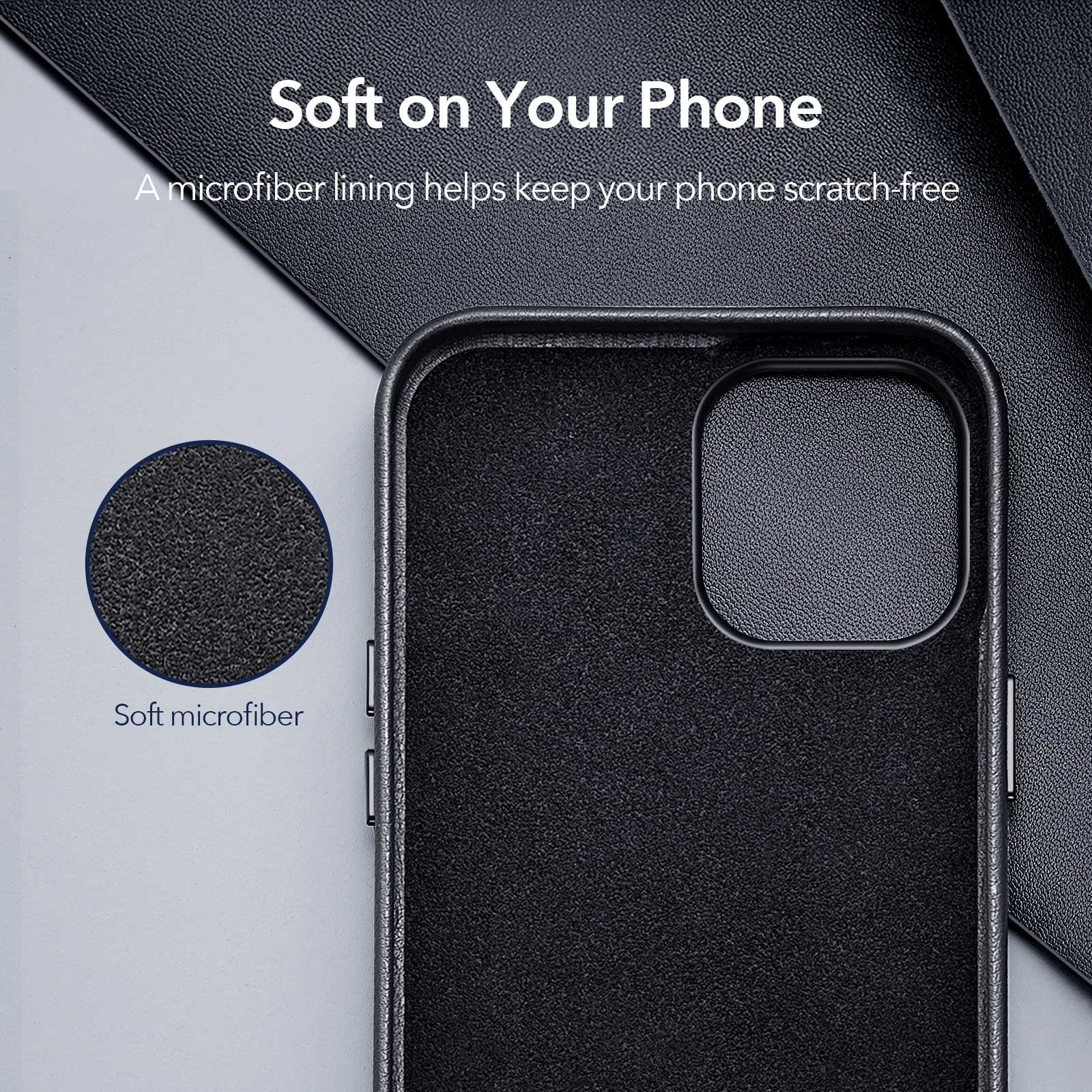 ESR iPhone 12 Pro Max Metro Premium Leather Black STOCK OFFERS ESR ESR iPhone 12 Pro Max Metro Premium Leather Black - Image 10